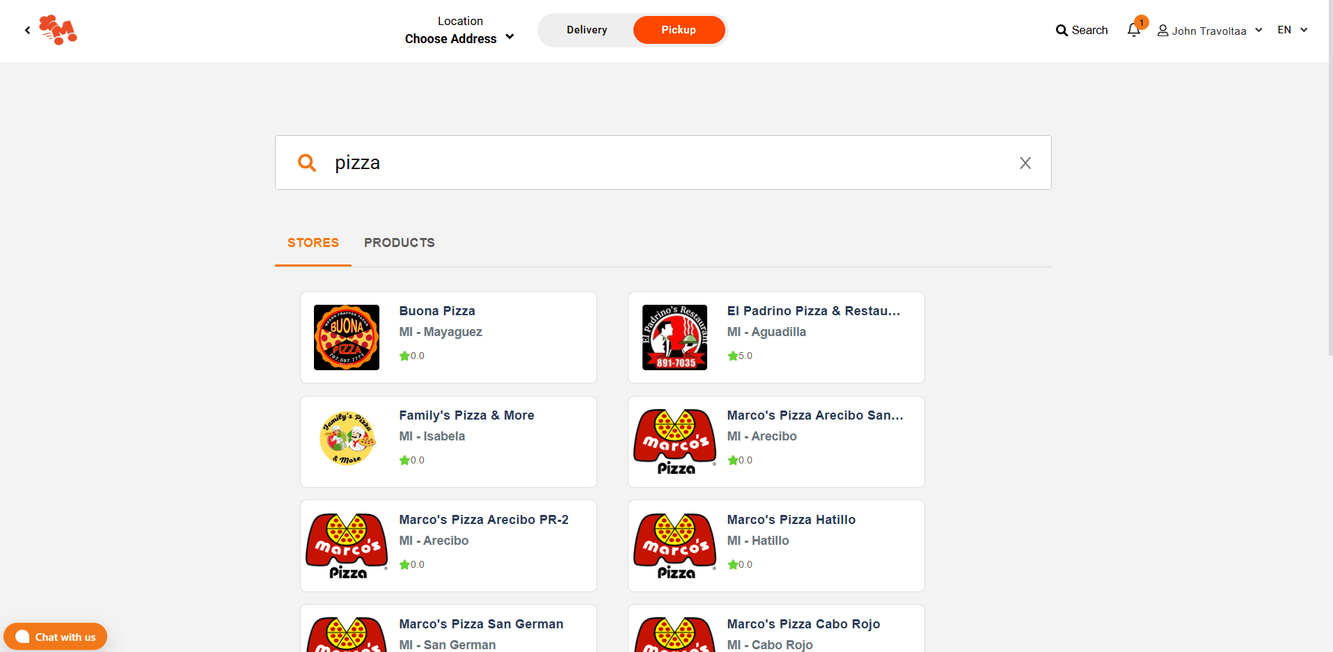 Search Page